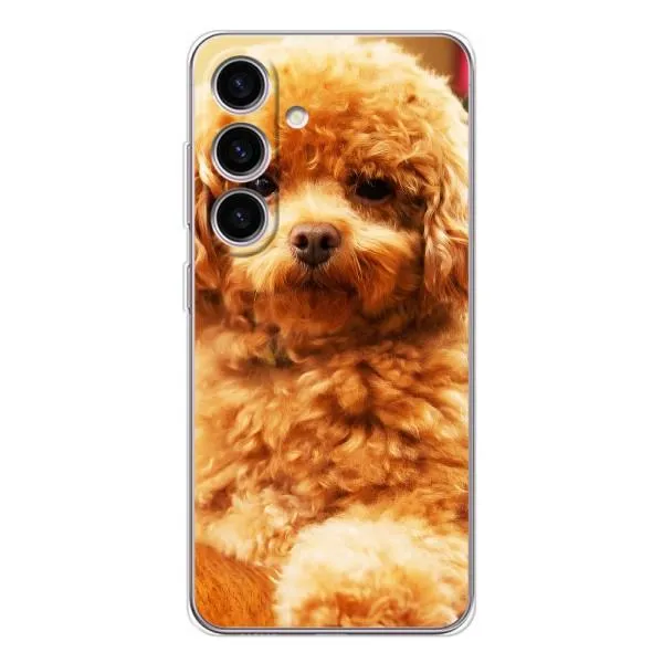 Чехол с принтом «Щенок Бишон» для Samsung Galaxy S26 Чехол с принтом «Щенок Бишон» для Samsung Galaxy S26