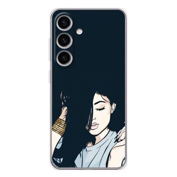 Чехол с принтом «Красивая девочка» для Samsung Galaxy S26