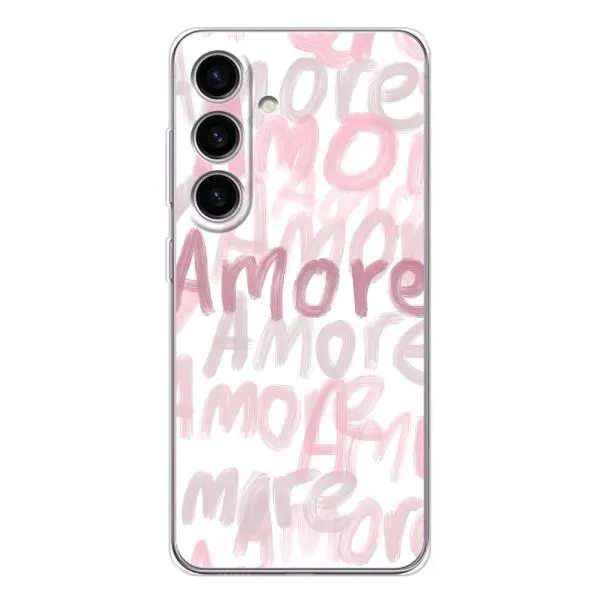 Чехол с принтом «Аморе любовь» для Samsung Galaxy S26