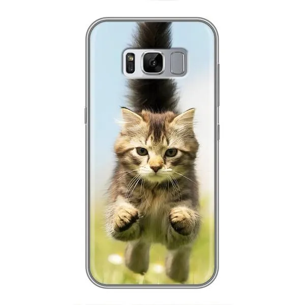 Чехол с принтом «Прыжок кота» для Samsung Galaxy S8 Plus (G955) Чехол с принтом «Прыжок кота» для Samsung Galaxy S8 Plus (G955)
