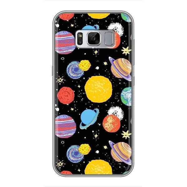 Чехол с принтом «Рисованные планеты» для Samsung Galaxy S8 Plus (G955) Чехол с принтом «Рисованные планеты» для Samsung Galaxy S8 Plus (G955)