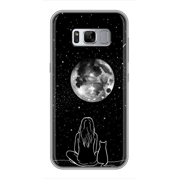 Чехол с принтом «Девушка с котом» для Samsung Galaxy S8 (G950) Чехол с принтом «Девушка с котом» для Samsung Galaxy S8 (G950)