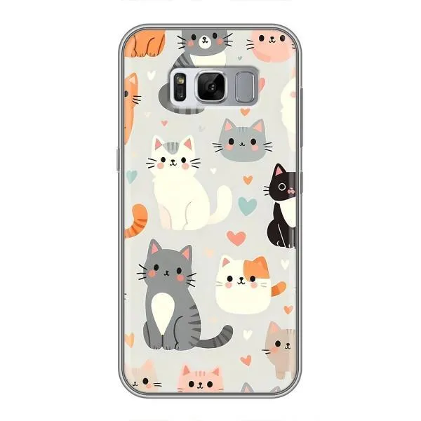 Чехол с принтом «Коллаж котов» для Samsung Galaxy S8 (G950) Чехол с принтом «Коллаж котов» для Samsung Galaxy S8 (G950)