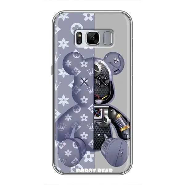 Чехол с принтом «Робот Мишка» для Samsung Galaxy S8 (G950)