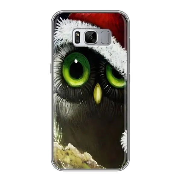 Чехол с принтом «Новогодняя Сова» для Samsung Galaxy S8 (G950) Чехол с принтом «Новогодняя Сова» для Samsung Galaxy S8 (G950)