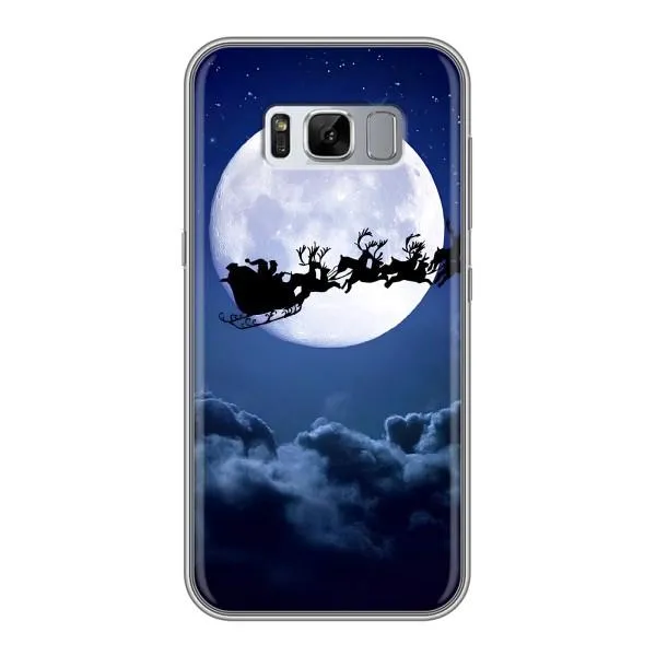 Чехол с принтом «Санта - луна» для Samsung Galaxy S8 (G950) Чехол с принтом «Санта - луна» для Samsung Galaxy S8 (G950)