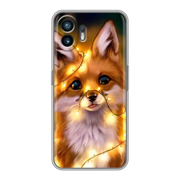 Чехол с принтом «Лисичка в гирляндах» для Samsung Galaxy XCover7 Pro Чехол с принтом «Лисичка в гирляндах» для Samsung Galaxy XCover7 Pro
