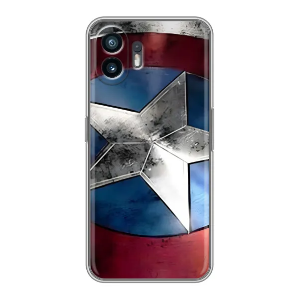 Чехол с принтом «Щит Капитана Америки» для Samsung Galaxy XCover7 Pro
