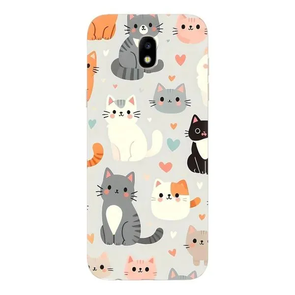 Чехол с принтом «Коллаж котов» для Samsung Galaxy J5 2017 (J530F EU) Чехол с принтом «Коллаж котов» для Samsung Galaxy J5 2017 (J530F EU)