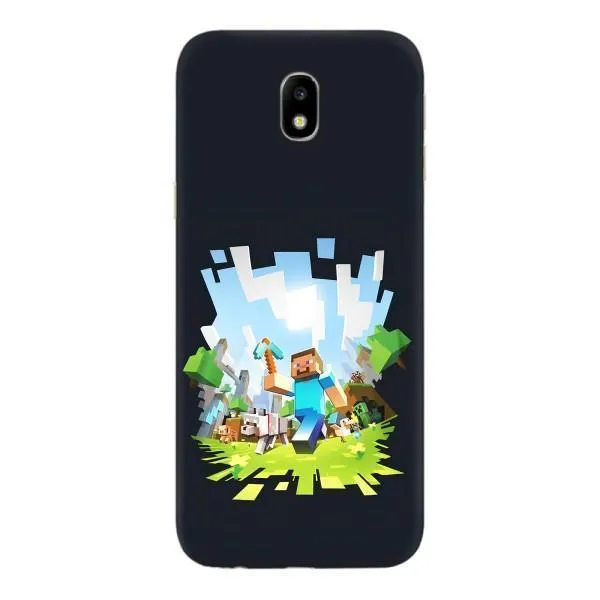 Чехол с принтом «персонажи Minecraft» для Samsung Galaxy J7 2017 (J730F EU) Чехол с принтом «персонажи Minecraft» для Samsung Galaxy J7 2017 (J730F EU)