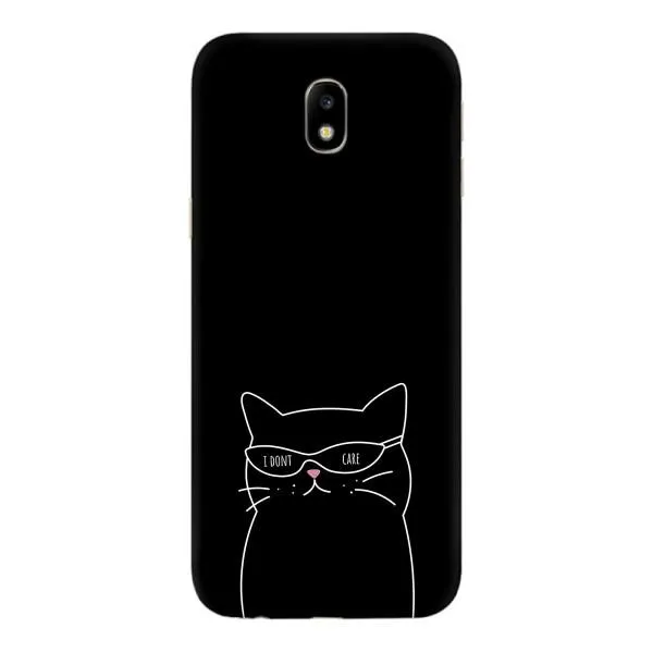 Чехол с принтом «Равнодушный кот» для Samsung Galaxy J7 2017 (J730F EU) Чехол с принтом «Равнодушный кот» для Samsung Galaxy J7 2017 (J730F EU)