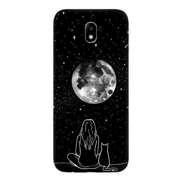 Чехол с принтом «Девушка с котом» для Samsung Galaxy J7 2017 (J730F EU) Чехол с принтом «Девушка с котом» для Samsung Galaxy J7 2017 (J730F EU)