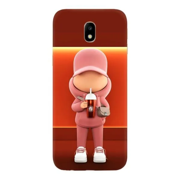 Чехол с принтом «С Кофе» для Samsung Galaxy J7 2017 (J730F EU)