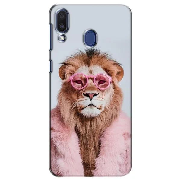 Чехол с принтом «Лев в очках» для Samsung Galaxy M20 (M205)