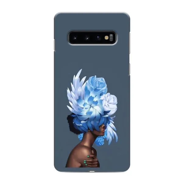 Чехол с принтом «Цветы на голове» для Samsung Galaxy S10e