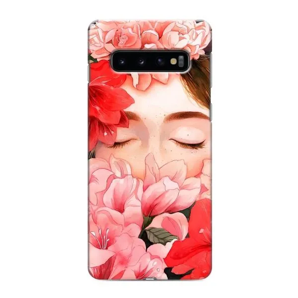 Чехол с принтом «Глаза в цветах» для Samsung Galaxy S10e