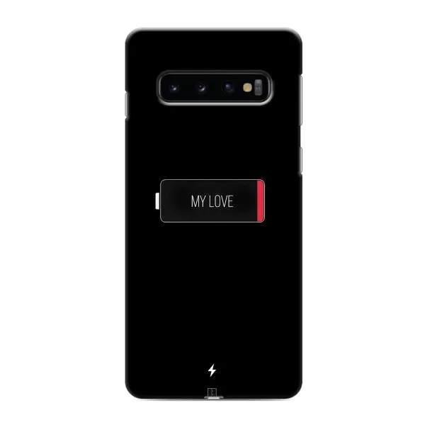 Чехол с принтом «Love battery» для Samsung Galaxy S10e Чехол с принтом «Love battery» для Samsung Galaxy S10e