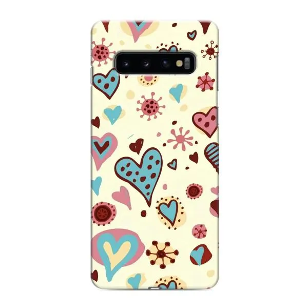 Чехол с принтом «Сердечки» для Samsung Galaxy S10e Чехол с принтом «Сердечки» для Samsung Galaxy S10e