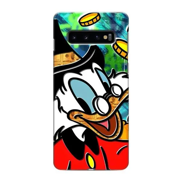 Чехол с принтом «Счастлива Утка» для Samsung Galaxy S10e Чехол с принтом «Счастлива Утка» для Samsung Galaxy S10e