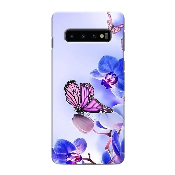 Чехол с принтом «Бабочка на цветочке» для Samsung Galaxy S10e
