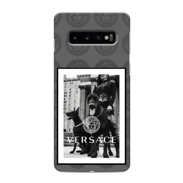 Чехол с принтом «Версаче» для Samsung Galaxy S10e