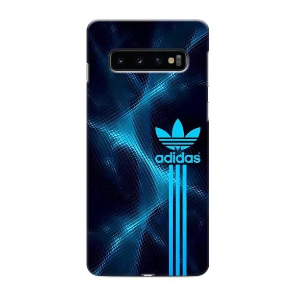 Чехол с принтом «Синий Адидас» для Samsung Galaxy s10 Plus