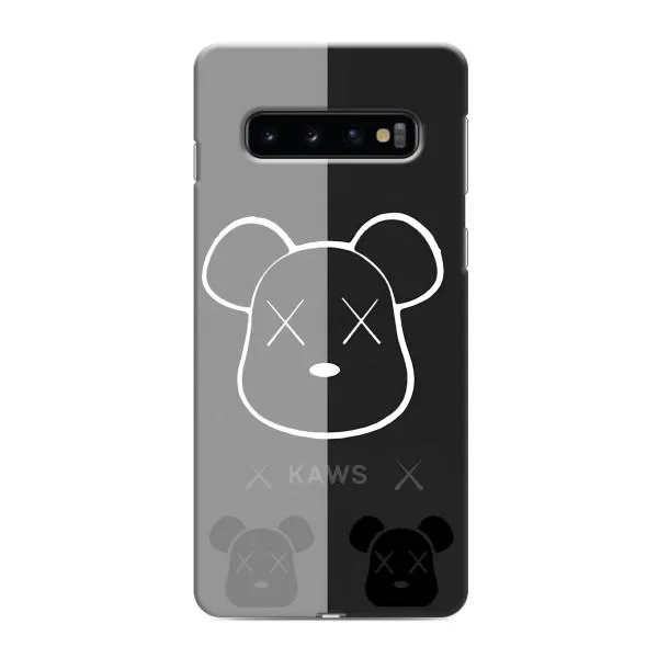 Чехол с принтом «БеарБрик глаза» для Samsung Galaxy s10 Plus