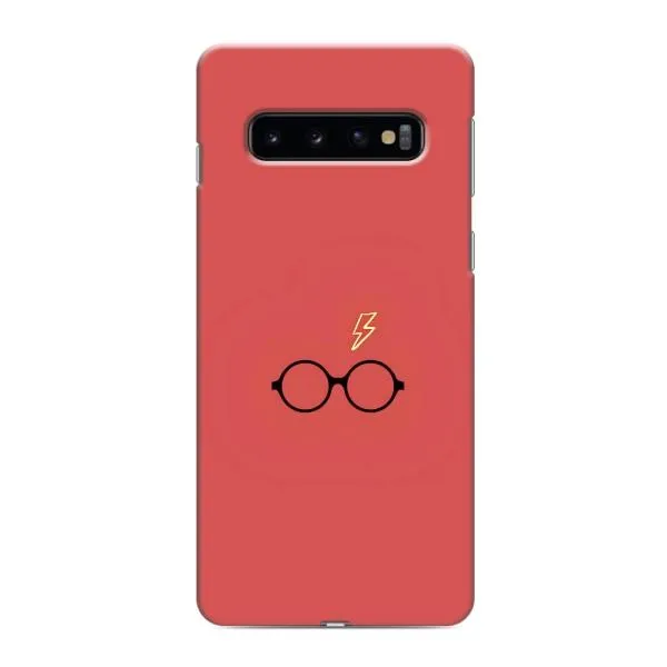 Чехол с принтом «шрам и очки» для Samsung Galaxy s10 Plus