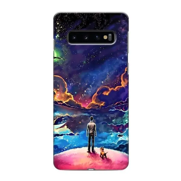 Чехол с принтом «Галактический вид» для Samsung Galaxy s10 Plus Чехол с принтом «Галактический вид» для Samsung Galaxy s10 Plus