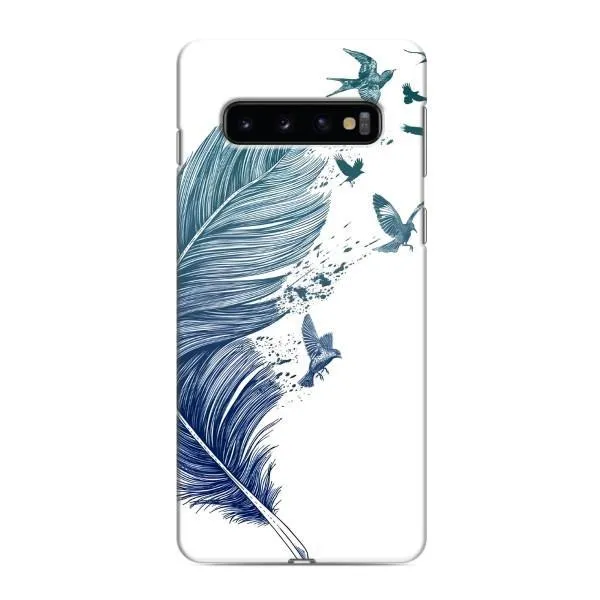 Чехол с принтом «Перышко» для Samsung Galaxy S10 Чехол с принтом «Перышко» для Samsung Galaxy S10