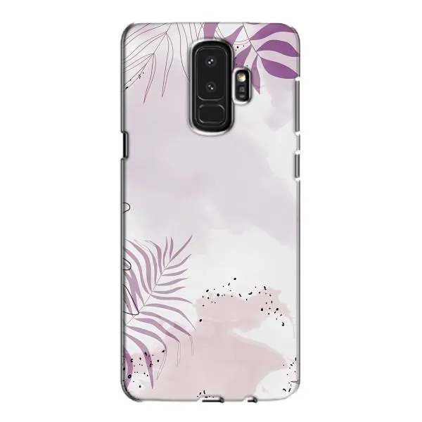 Чехол с принтом «Фиолетовые листья» для Samsung Galaxy S9 Plus (G965)