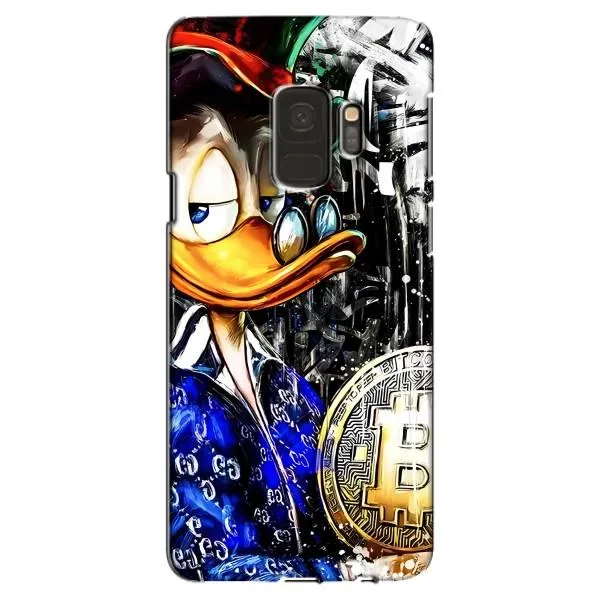 Чехол с принтом «Биткойн Скрудж» для Samsung Galaxy S9 (G960) Чехол с принтом «Биткойн Скрудж» для Samsung Galaxy S9 (G960)