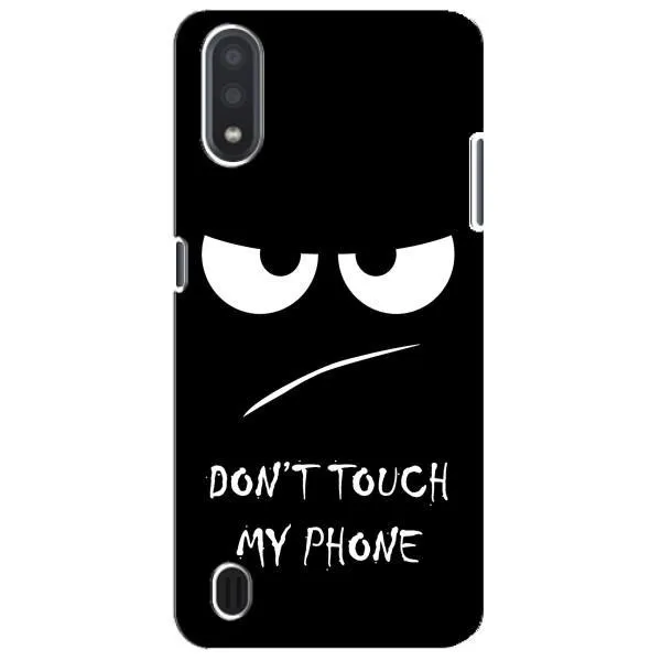 Чехол с принтом «Dont Touch» для Samsung Galaxy M01 Core (A013F)
