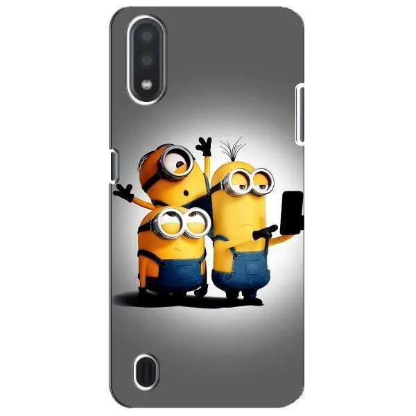 Чехол с принтом «Три миньона» для Samsung Galaxy M01 Core (A013F) Чехол с принтом «Три миньона» для Samsung Galaxy M01 Core (A013F)