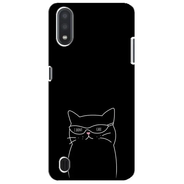 Чехол с принтом «Равнодушный кот» для Samsung Galaxy M01 Core (A013F) Чехол с принтом «Равнодушный кот» для Samsung Galaxy M01 Core (A013F)
