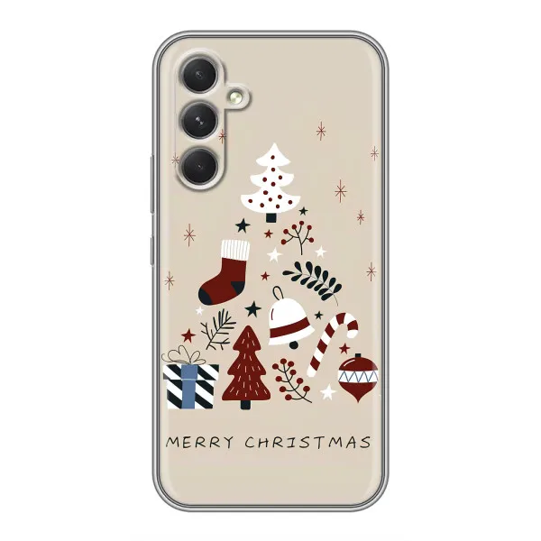 Чехол с принтом «Merry Christmas» для Sony Xperia 1 VI