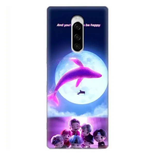 Чехол с принтом «КИТ BTS» для Sony Xperia 1 Чехол с принтом «КИТ BTS» для Sony Xperia 1