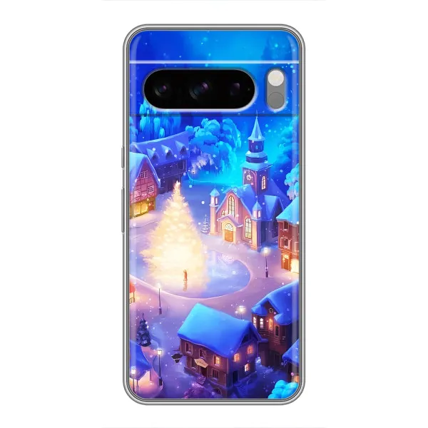 Чехол с принтом «Рождественский город» для Sony Xperia 10 VII