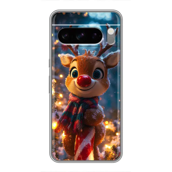 Чехол с принтом «Олень с шарфом» для Sony Xperia 10 VII