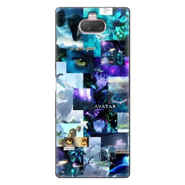 Чехол с принтом «коллаж Аватар» для Sony Xperia 10
