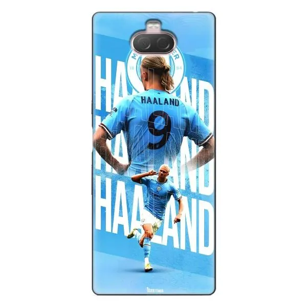 Чехол с принтом «Erling Haaland» для Sony Xperia 10