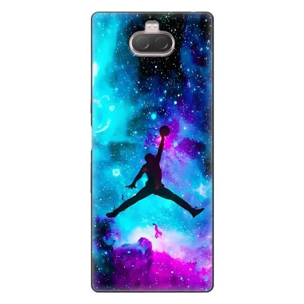 Чехол с принтом «Яркий Джордан» для Sony Xperia 10