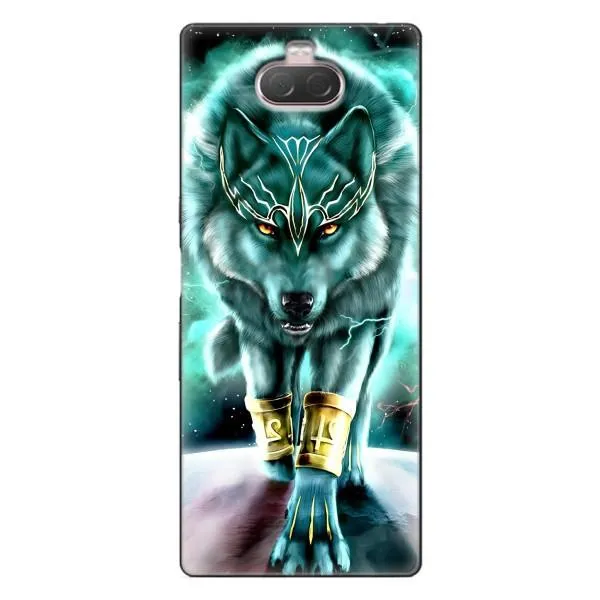 Чехол с принтом «Яркий волк» для Sony Xperia 10