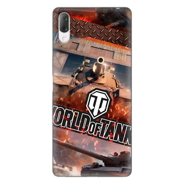 Чехол с принтом «World of Tanks» для Sony Xperia L3 Чехол с принтом «World of Tanks» для Sony Xperia L3