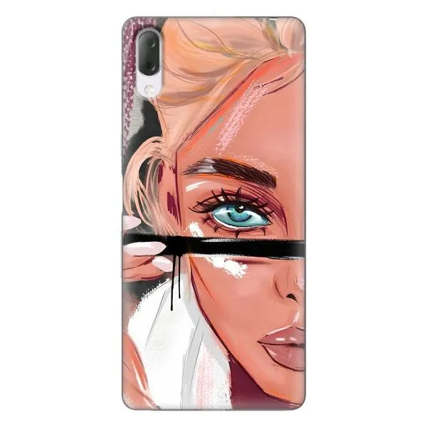 Чехол с принтом «Макияж» для Sony Xperia L3