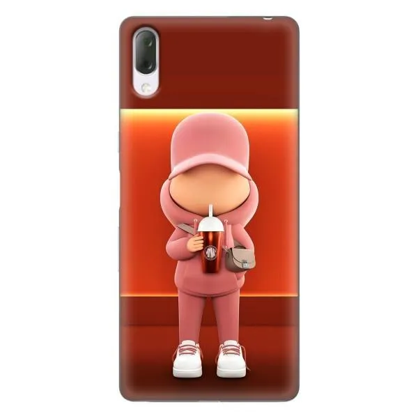 Чехол с принтом «С Кофе» для Sony Xperia L3