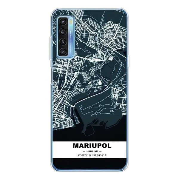 Чехол с принтом «Мариуполь» для TCL 20L Plus