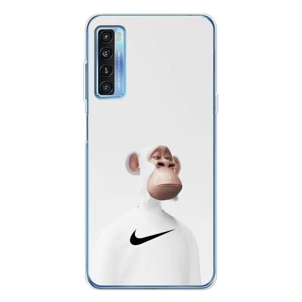 Чехол с принтом «обезьяна NFT Nike» для TCL 20L Plus