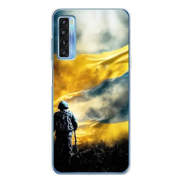 Чехол с принтом «Война» для TCL 20L Plus