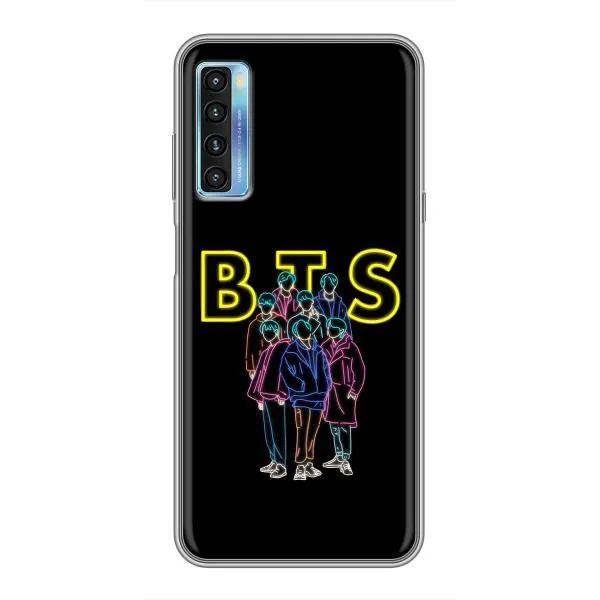 Чехол с принтом «BTS стайл» для TCL 20L